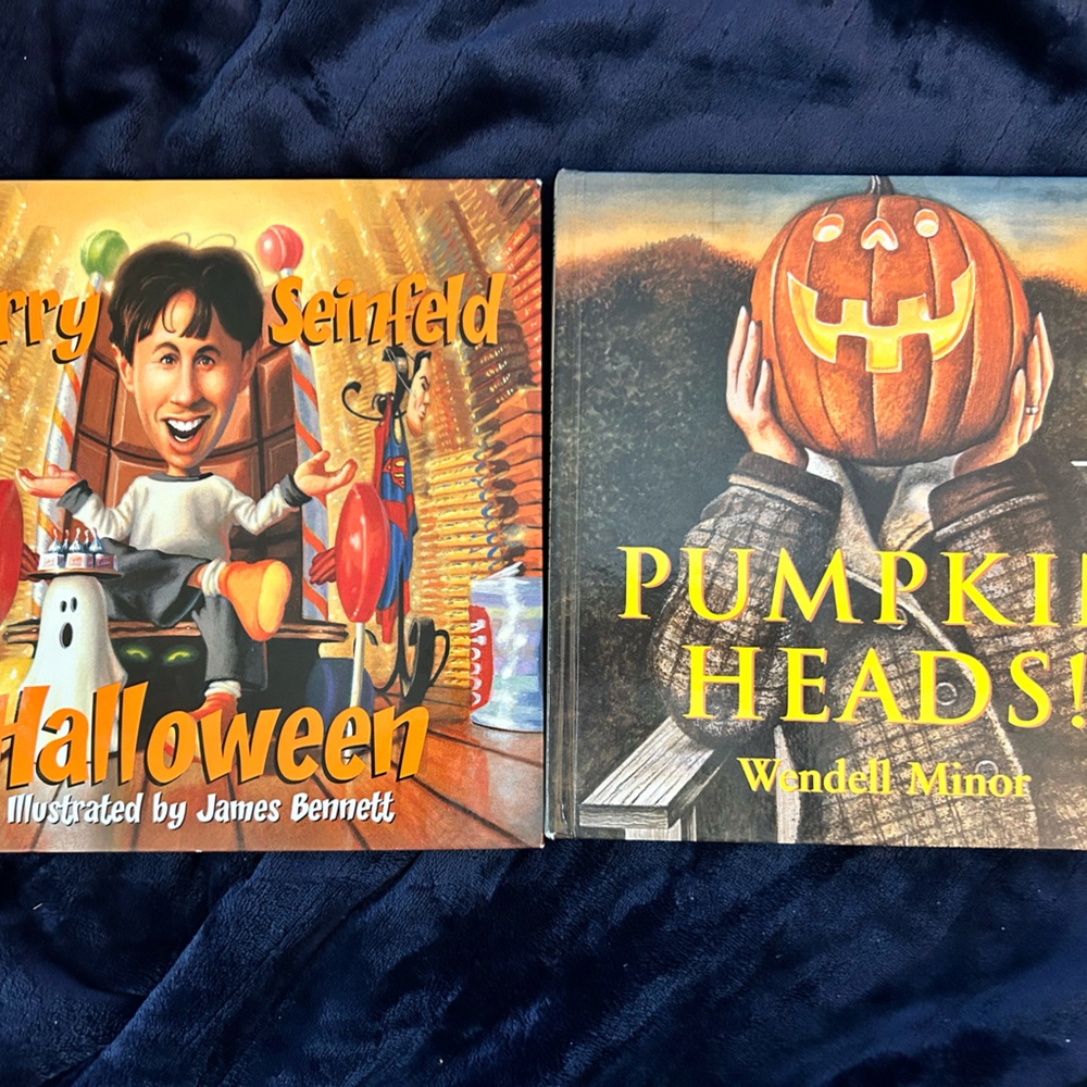 Set of Halloween and Pumpkin Books